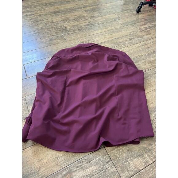 Michael Strahan Men's Purple Modern Fit Long Sleeves Button Down Shirt Size 2XL - Picture 5 of 5